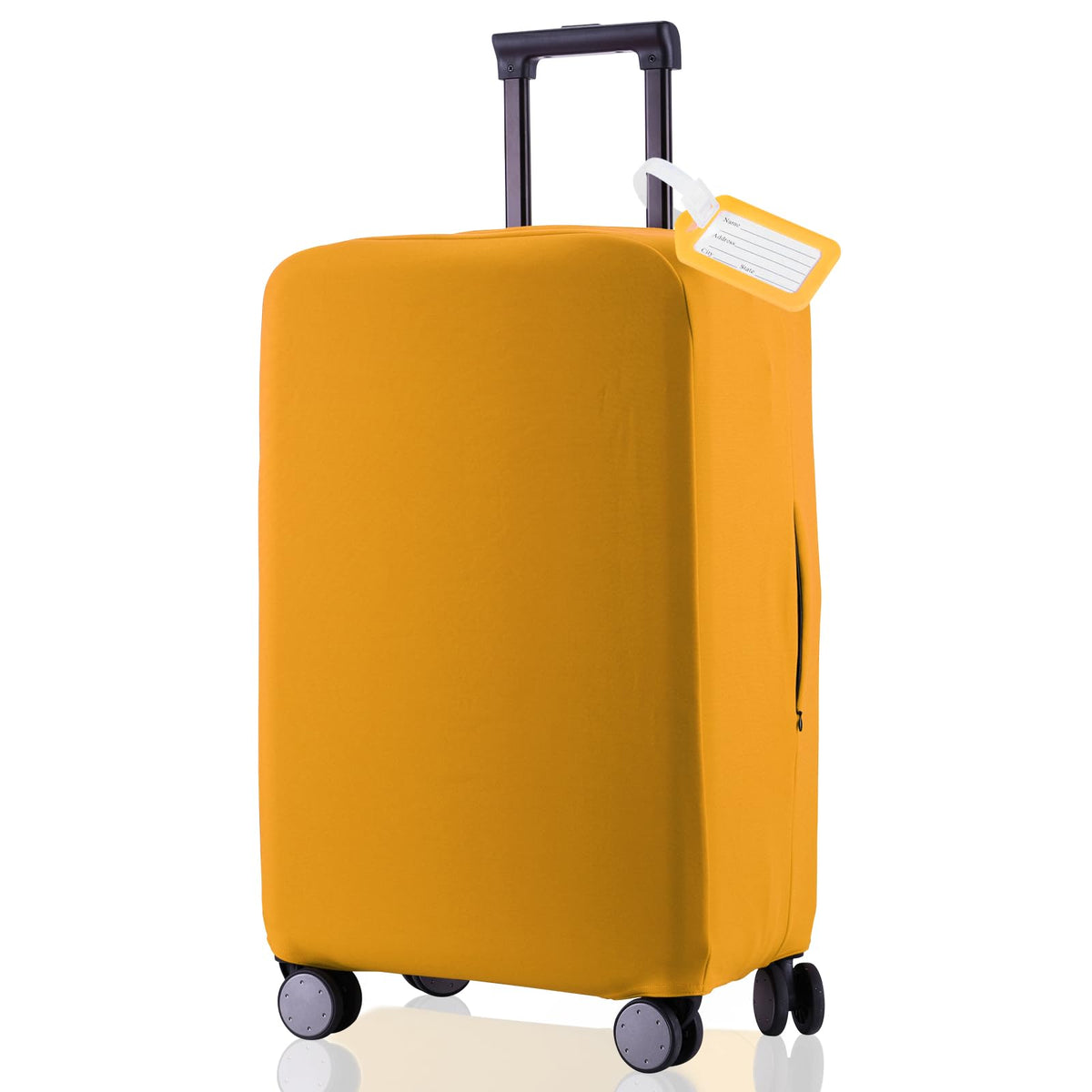 Travel Luggage Cover - Scratch-Resistant Fit 19-31 Inch, Avocado Green, XL(28-29 inch)