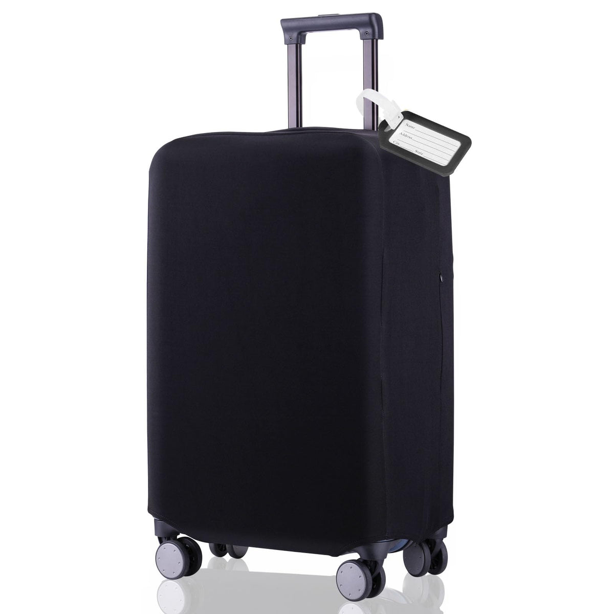 Travel Luggage Cover - Scratch-Resistant Fit 19-31 Inch, Avocado Green, XL(28-29 inch)