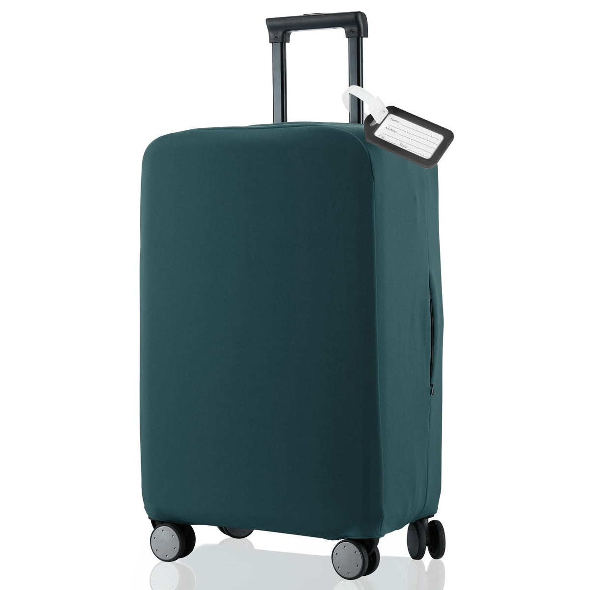 Travel Luggage Cover - Scratch-Resistant Fit 19-31 Inch, Avocado Green, XL(28-29 inch)