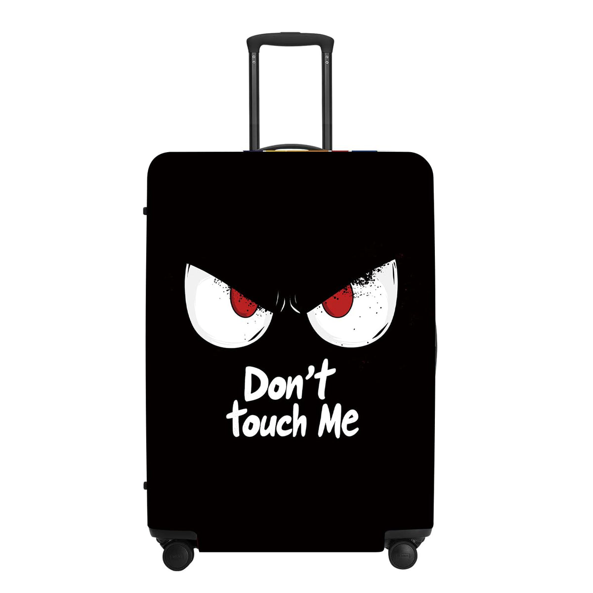Cute Penguin "Mine" Luggage Cover Set, Cartoon Animal Print Waterproof Suitcase Protector, Travel Accessories