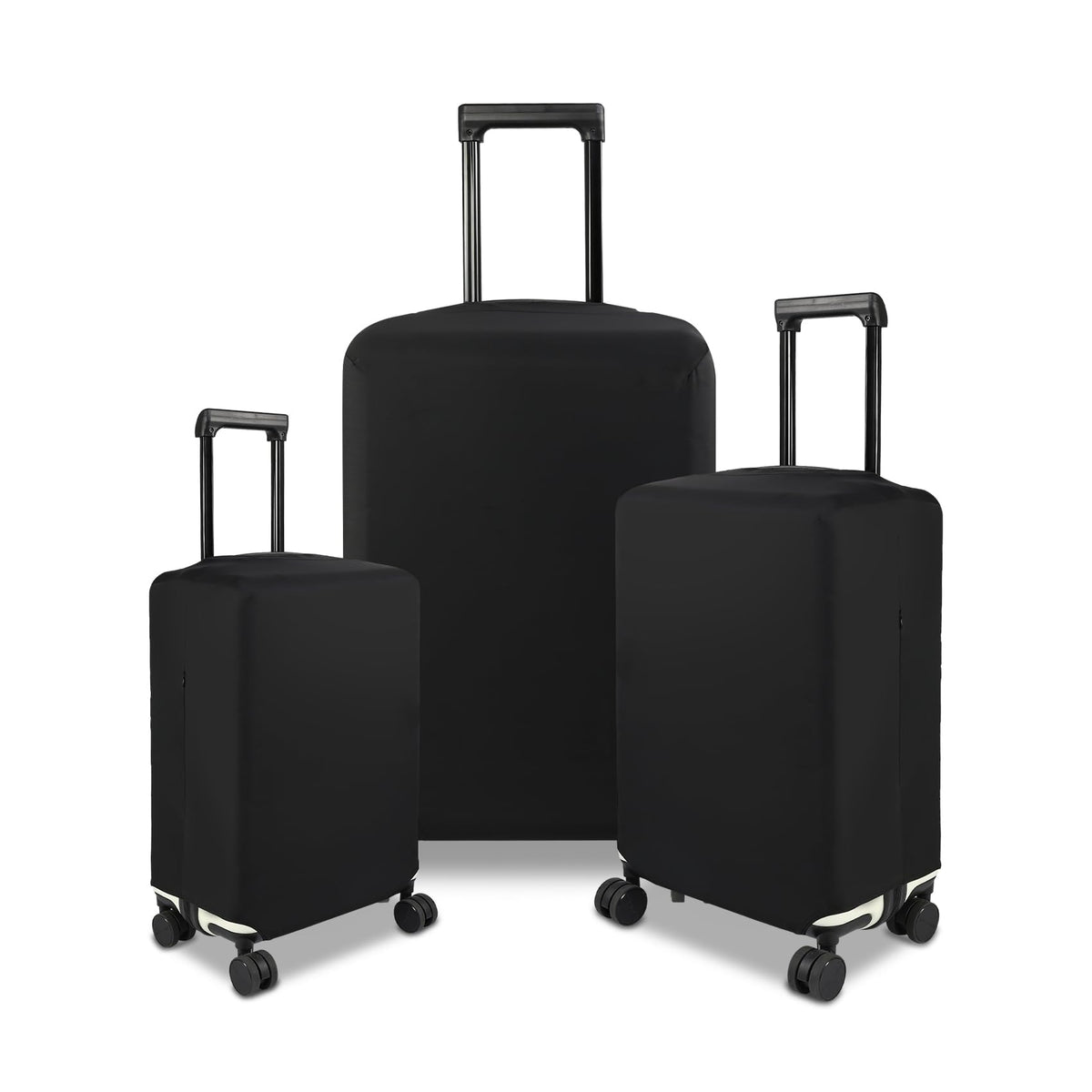 HYPER VENTURE Suitcase Cover Set 3 Pieces Fits 18-30 Inch Luggage, S/M/L