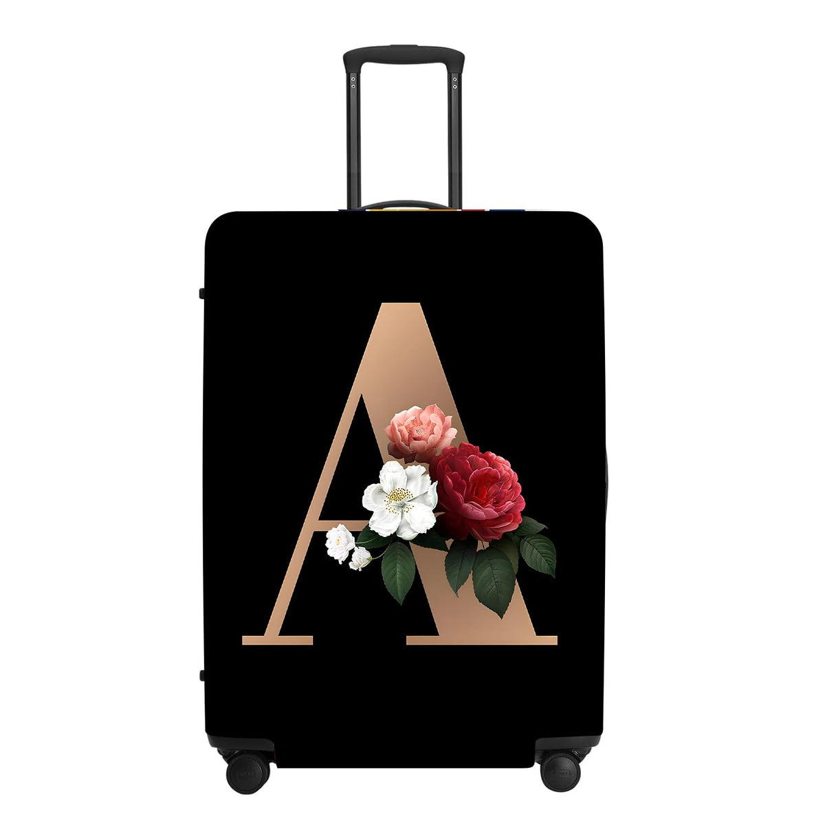 Cute Penguin "Mine" Luggage Cover Set, Cartoon Animal Print Waterproof Suitcase Protector, Travel Accessories