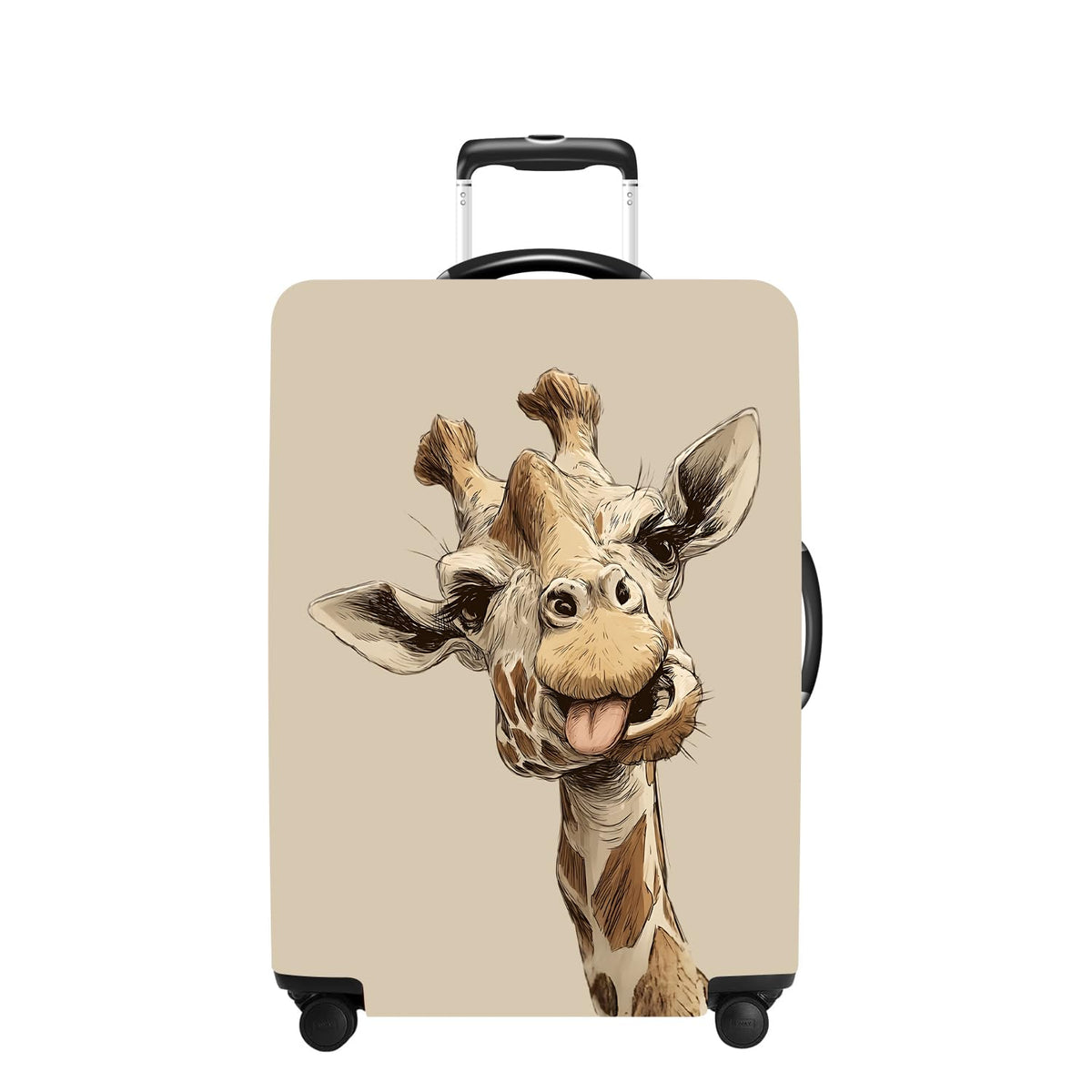 Pink Butterfly Luggage Cover Washable Suitcase Protector Anti-scratch Suitcase cover Fits 32-34 Inch Luggage XL