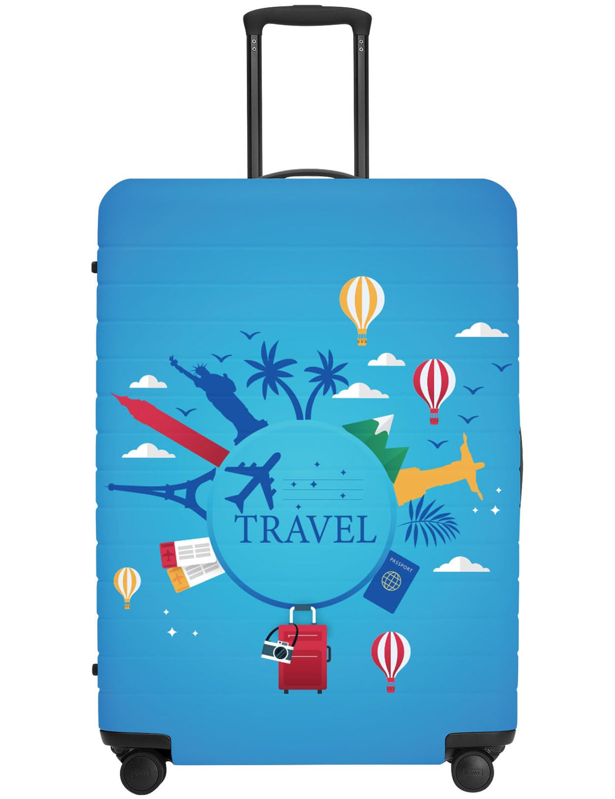Luggage Covers For Suitcase TSA Approved, Fits 18-32 Inch