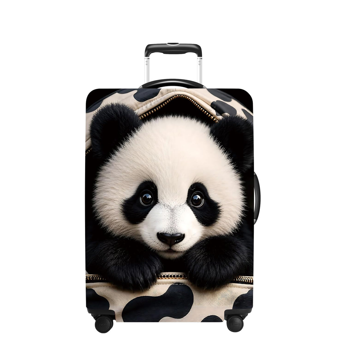 Tree Luggage Cover Washable Suitcase Cover Protector Fit 24-26 Inch Luggage Durable Travel Bag Cover with Zipper Closure M