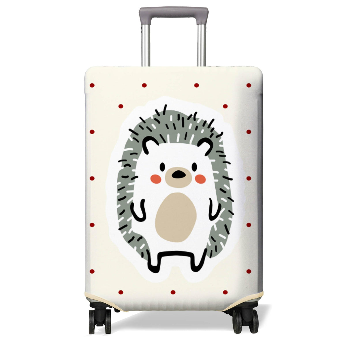 Travel Luggage Cover Suitcase Protector Fits 18-32 Inch Wheel Covers PatternedTravel Related Items Flower Luggage Protector Elastic M