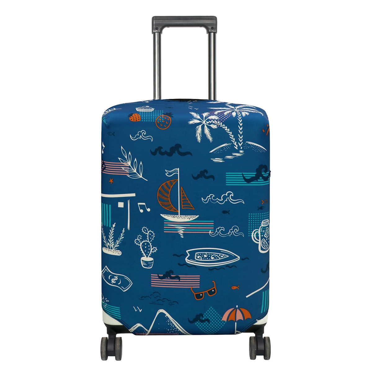 HYPER VENTURE Travel Luggage Cover Suitcase Protector Fits 23-26 Inch, M