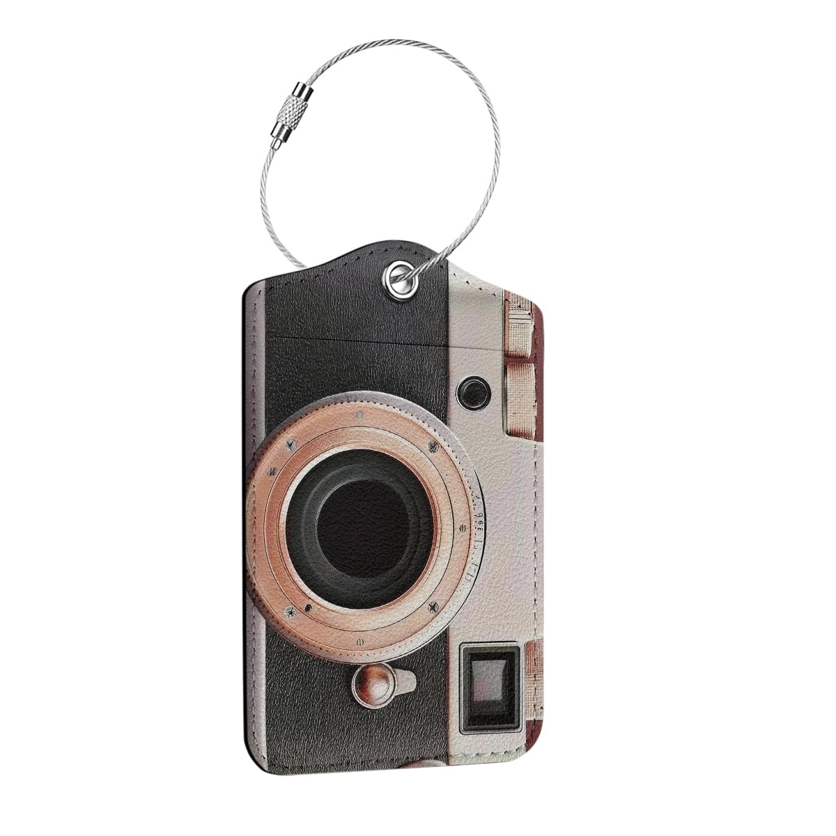 2 Pcs Funny Luggage Tag, Suitcase Tags with Privacy Flap and Metal Loop