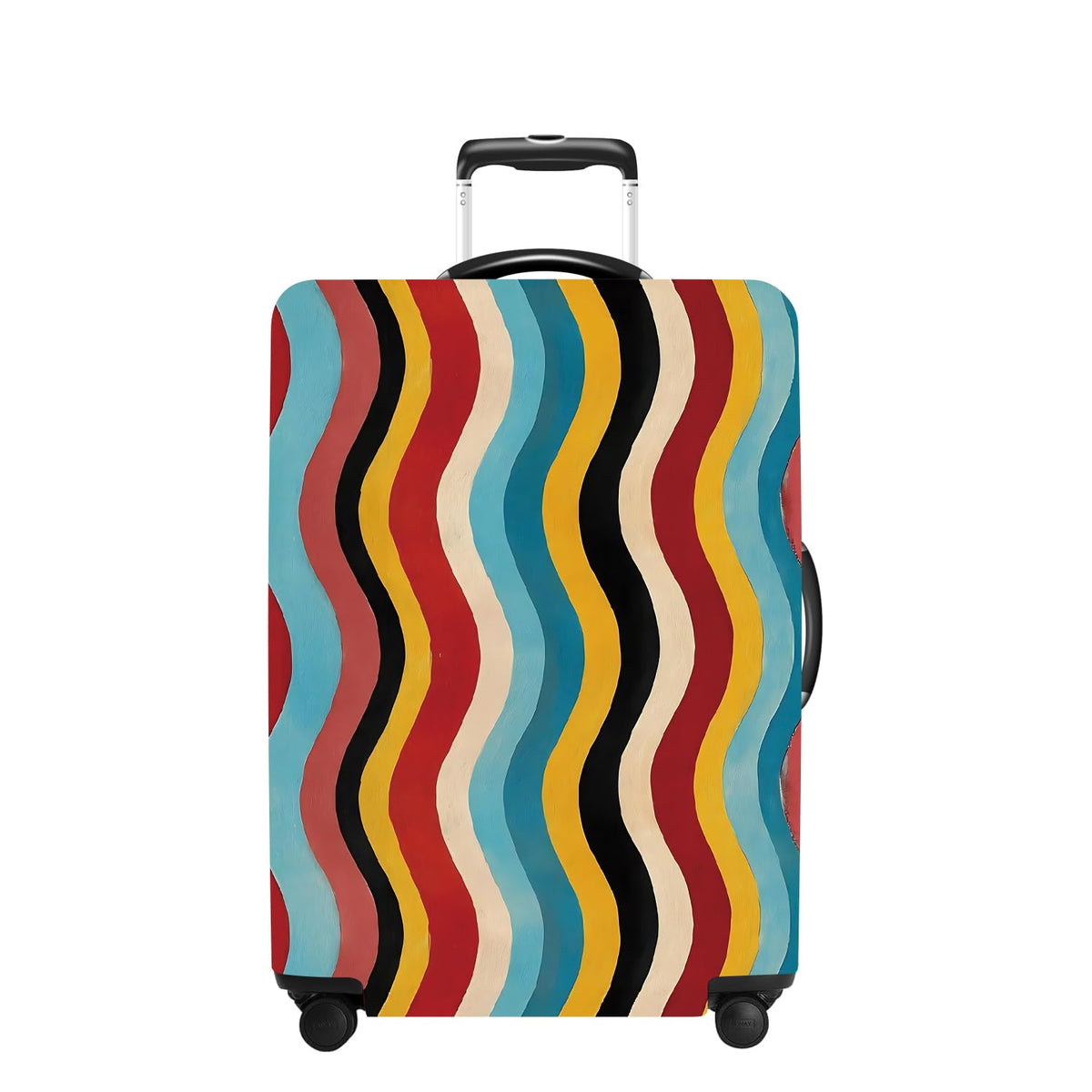 Pink Butterfly Luggage Cover Washable Suitcase Protector Anti-scratch Suitcase cover Fits 32-34 Inch Luggage XL