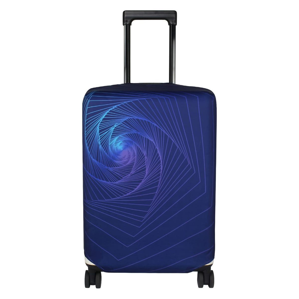 Explore Land Travel Luggage Cover Fits 23-26 inch Case (Fireworks, M)