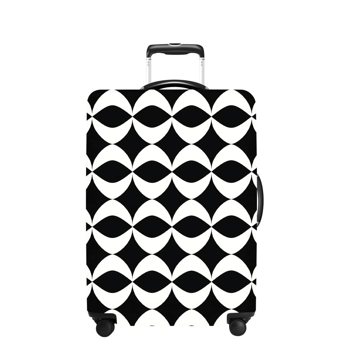 Pink Butterfly Luggage Cover Washable Suitcase Protector Anti-scratch Suitcase cover Fits 32-34 Inch Luggage XL