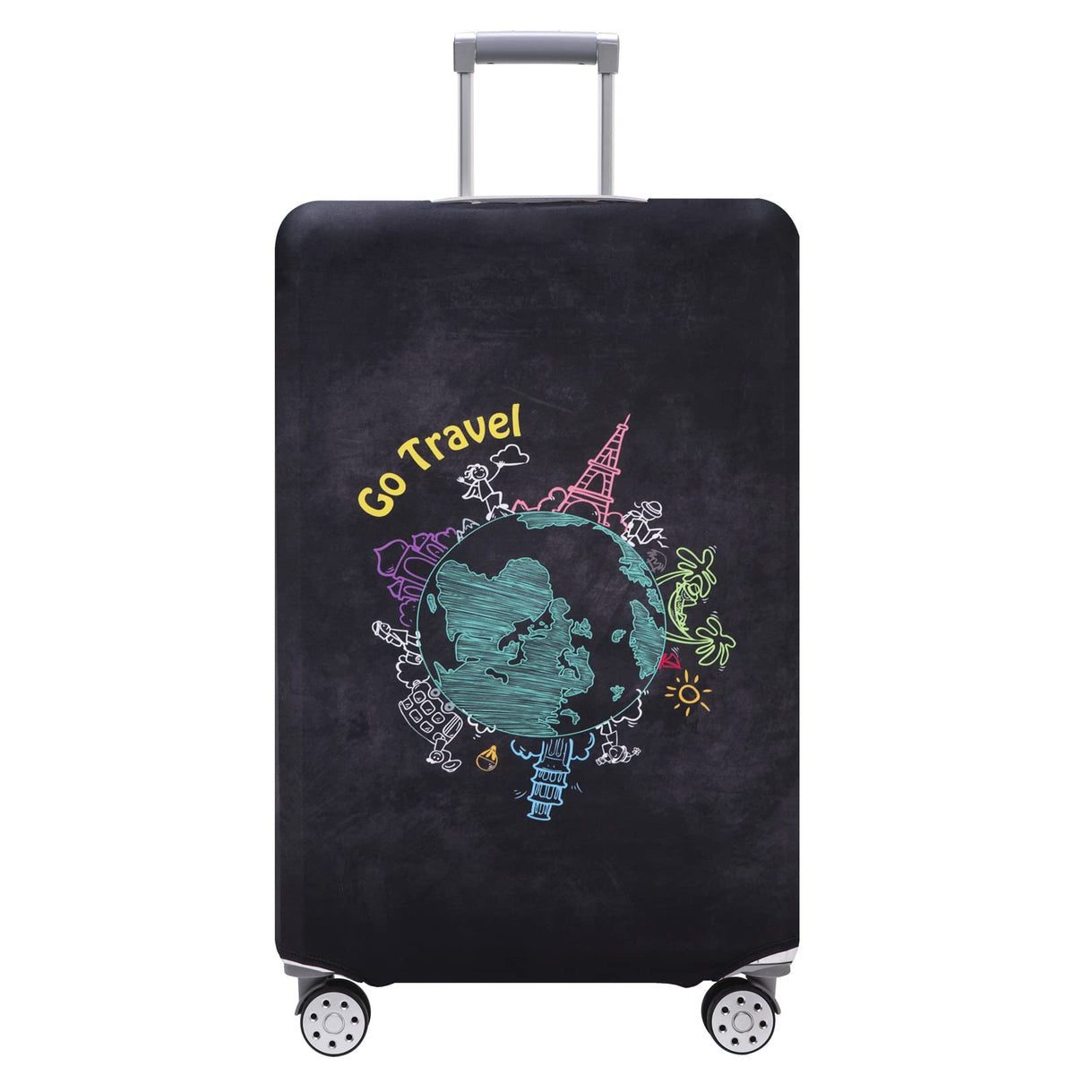 Travelkin Luggage Covers For Suitcase Tsa Approved Suitcase Cover Protector
