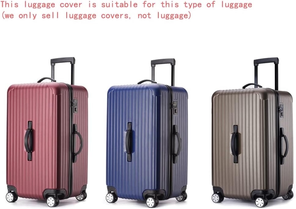 Luggage Cover Suitcase Cover Protector Luggage Protector Suitcase Cover Clear Trunk Luggage Covers for Suitcase (Transparent, 32inch)