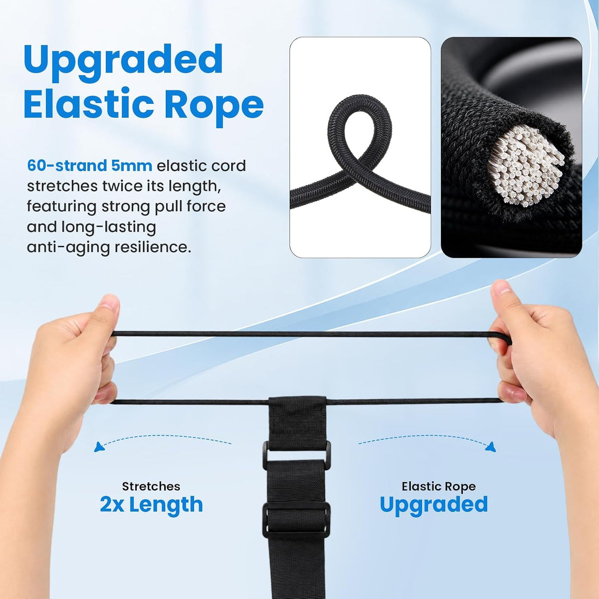 Adjustable Luggage Straps for Suitcases