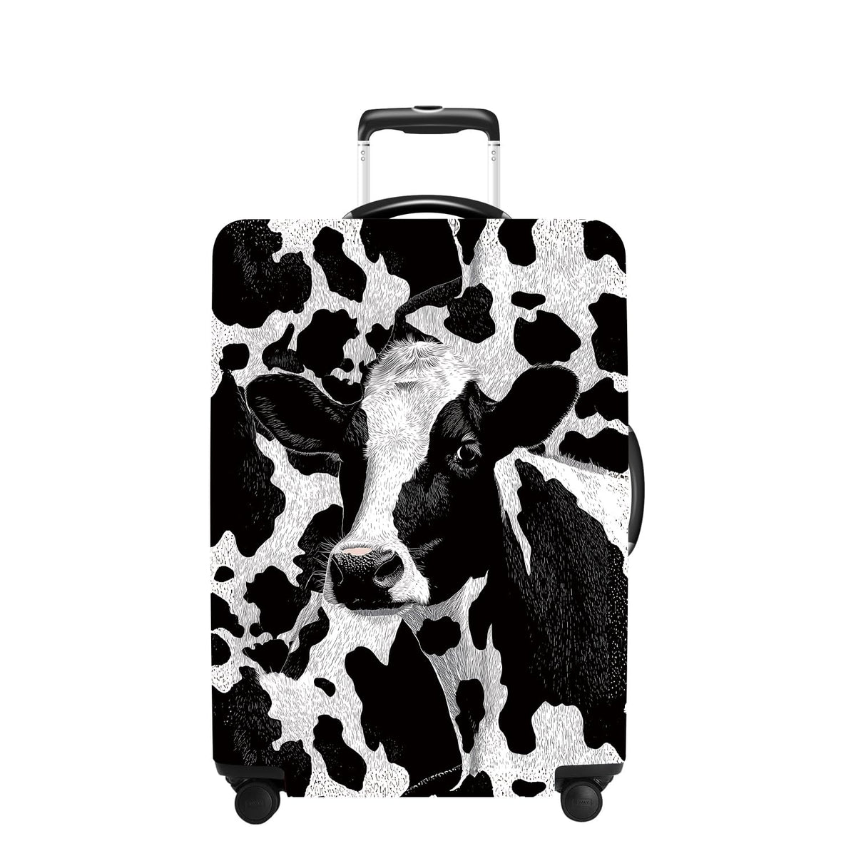 Tree Luggage Cover Washable Suitcase Cover Protector Fit 24-26 Inch Luggage Durable Travel Bag Cover with Zipper Closure M