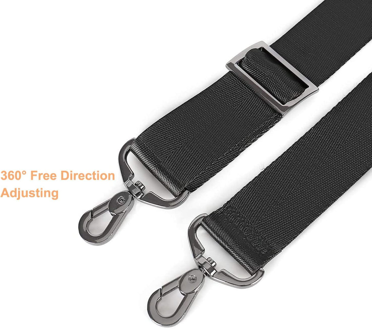 MOSISO 56 inch Shoulder Strap, Adjustable Soft Universal Non-Slip Strap