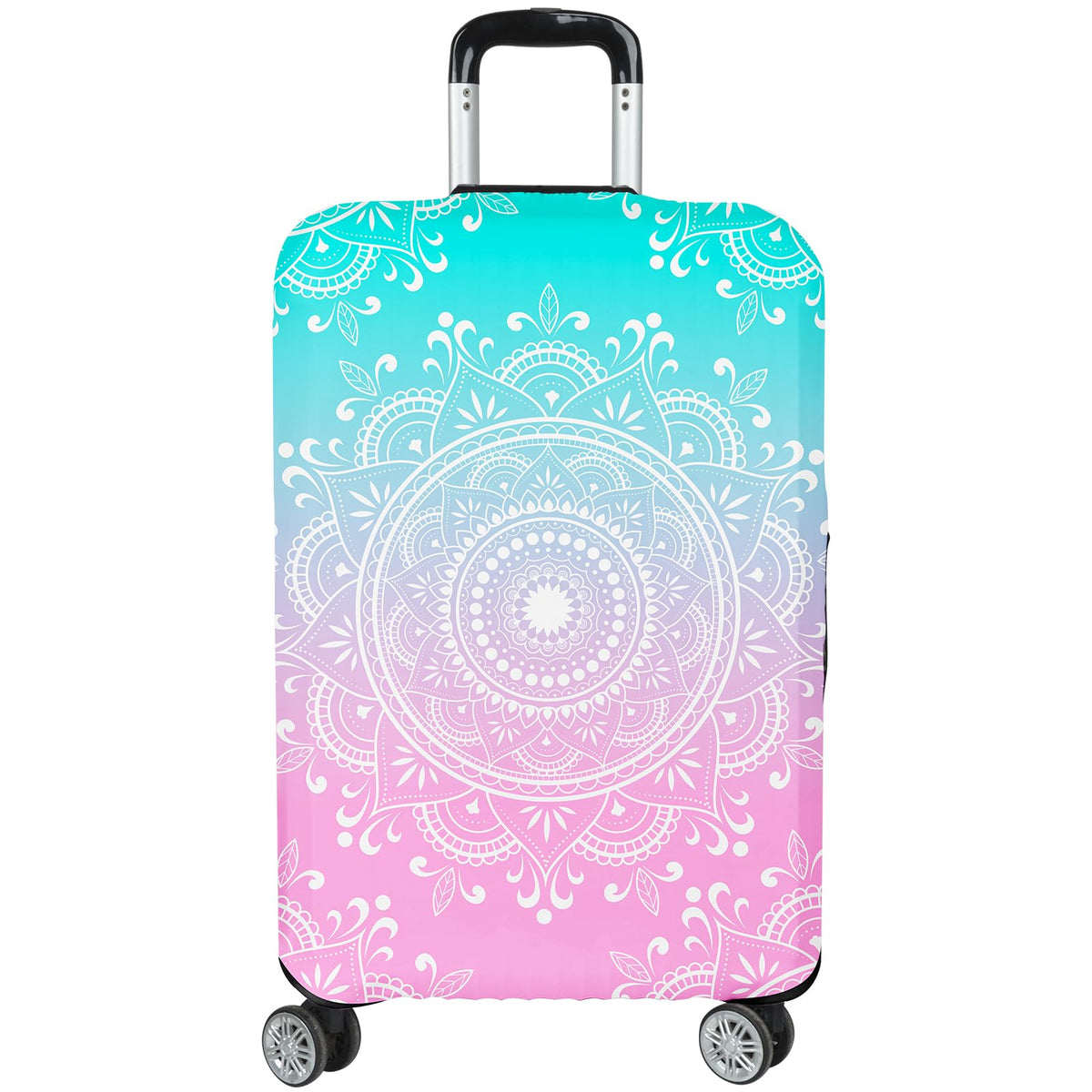 Luggage Covers for Suitcase Elastic Suitcase Covers Luggage Protector Anti-scratch Fits 28-30 Inch Pink