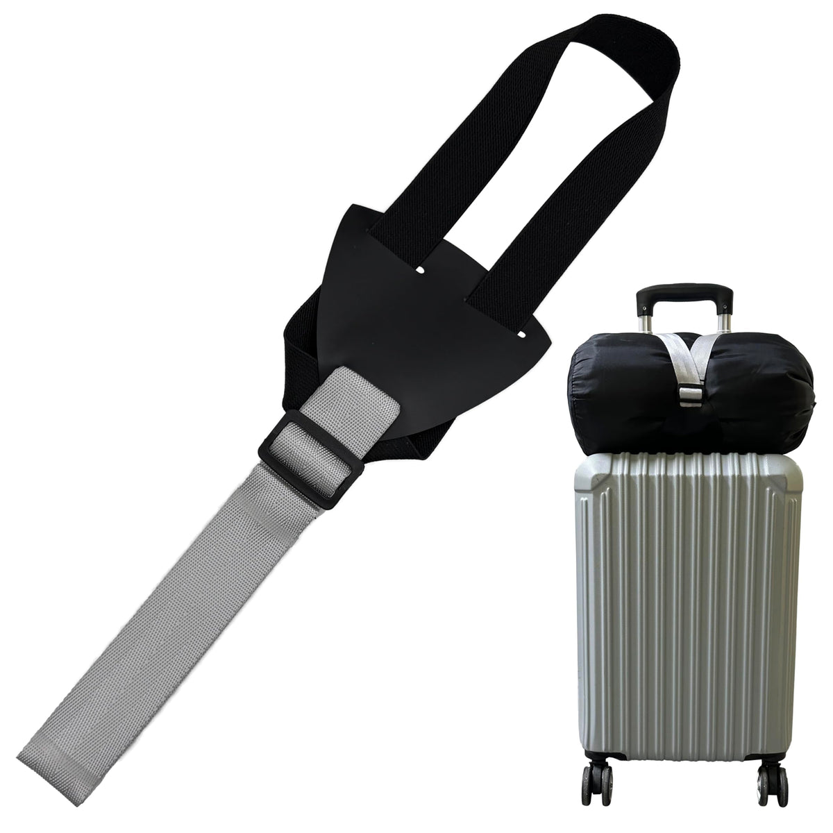 Polyhedron Luggage Straps for Suitcases Heavy Duty Adjustable (Set of 3)