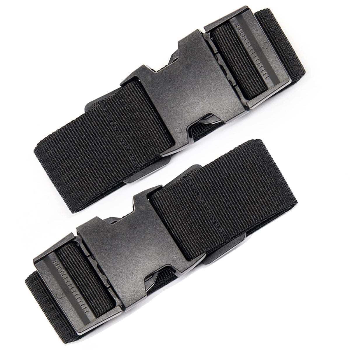 80In Luggage Straps for Suitcase Travel Belt Accessories, 2 Pack Light Blue