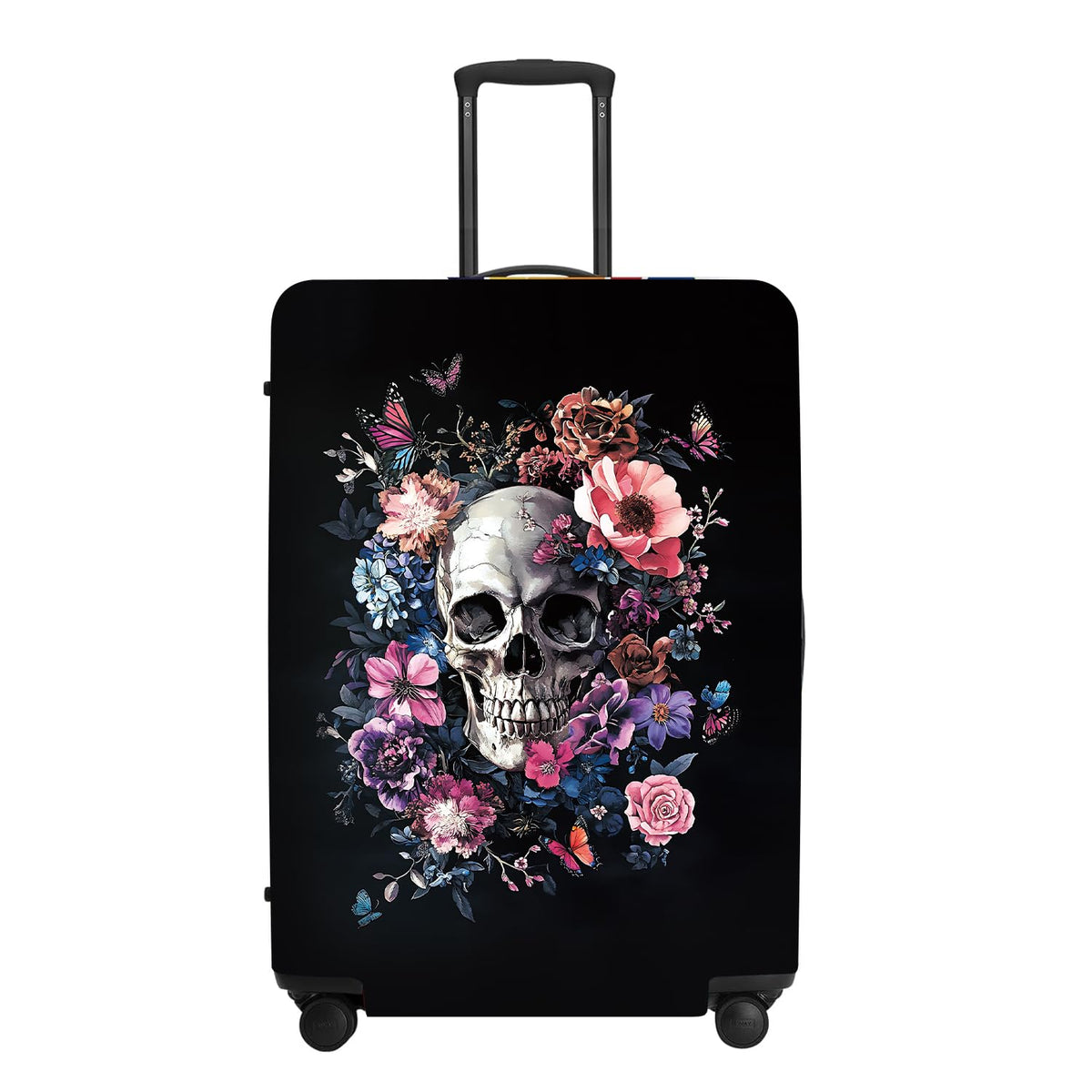 Cute Penguin "Mine" Luggage Cover Set, Cartoon Animal Print Waterproof Suitcase Protector, Travel Accessories