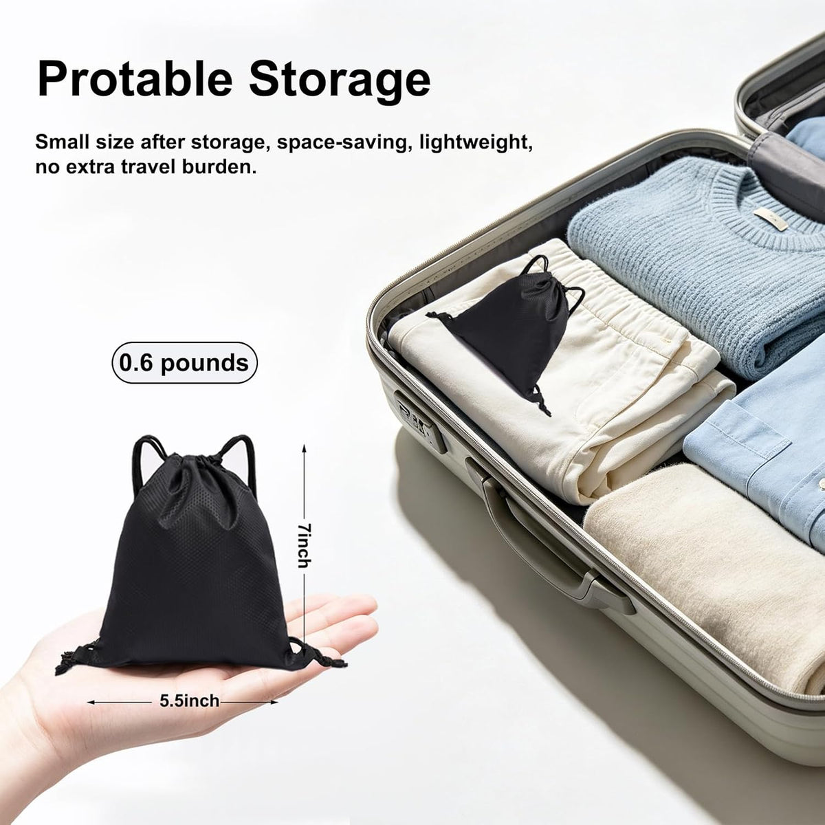 5 Pack Adjustable Luggage Connector Straps for Multiple Suitcases