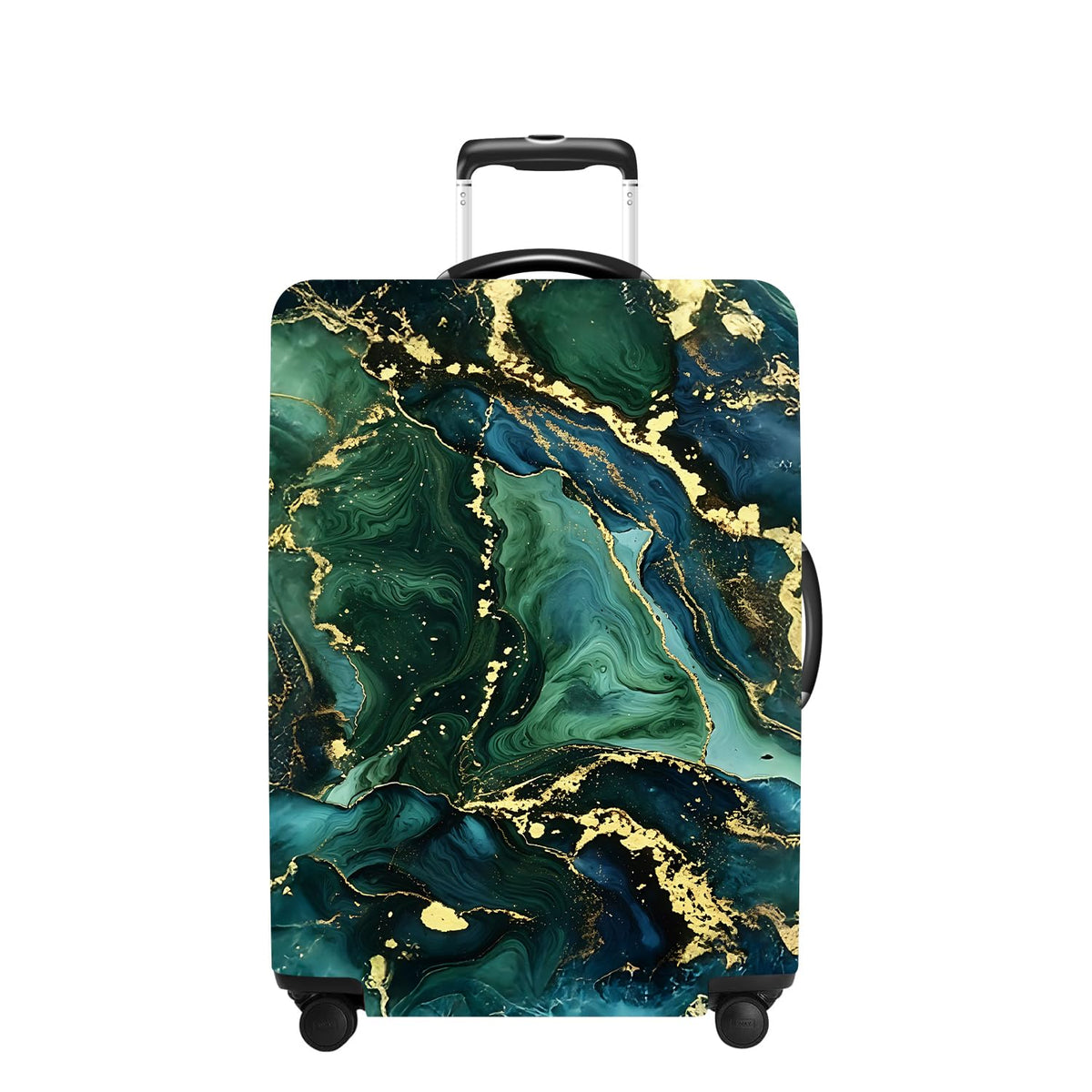 Pink Butterfly Luggage Cover Washable Suitcase Protector Anti-scratch Suitcase cover Fits 32-34 Inch Luggage XL