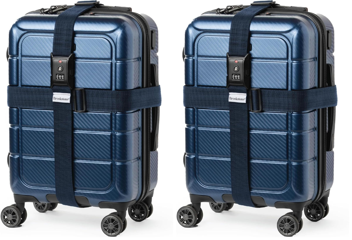 Brookstone Luggage Strap 2-in-1 TSA-Approved Expandable Strap