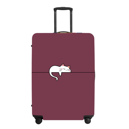 Cute Penguin "Mine" Luggage Cover Set, Cartoon Animal Print Waterproof Suitcase Protector, Travel Accessories