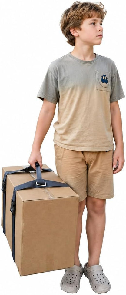 Moving and Lifting Straps for Single Person Use, Heavy Duty Boxes Mover System,Travel,Outdoor,Both Shoulders Carrying Travel Bag Adjustable Carrying Belt