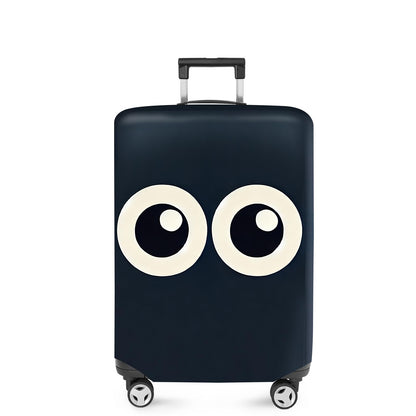 ANNA QUEEN Panda Family Luggage Cover, Cute Panda Design Suitcase Protector, Stretchable Washable Travel Sleeve for 28-30 Inch Luggage