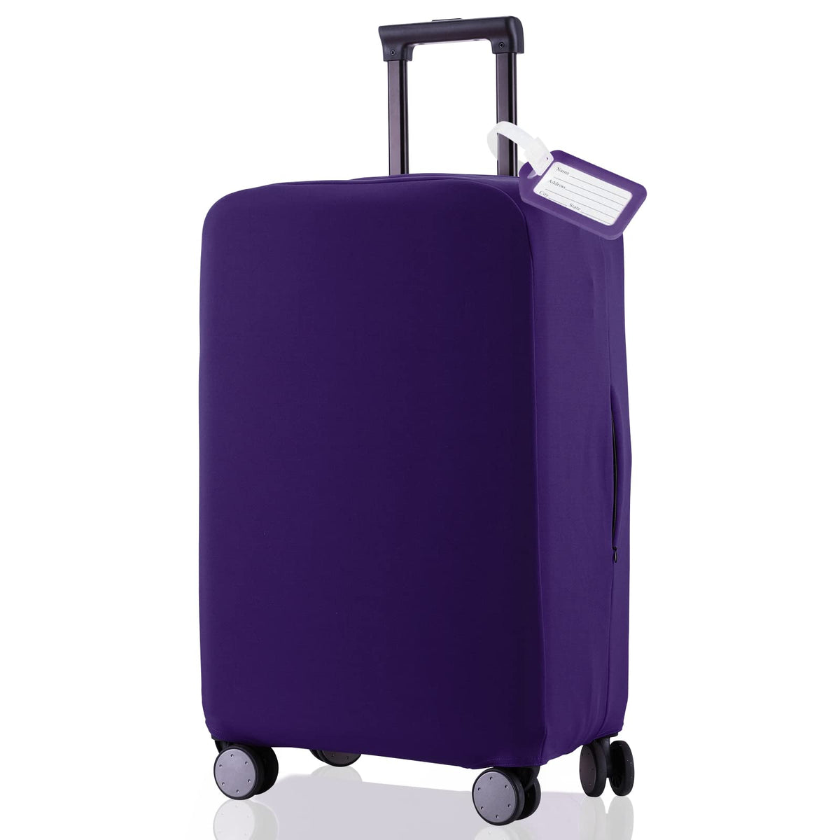 Travel Luggage Cover - Scratch-Resistant Fit 19-31 Inch, Avocado Green, XL(28-29 inch)