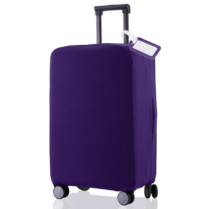Travel Luggage Cover - Scratch-Resistant Fit 19-31 Inch, Avocado Green, XL(28-29 inch)