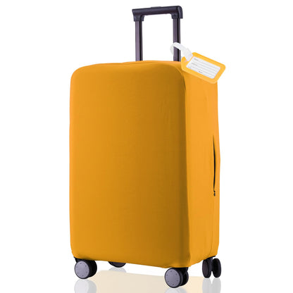 Travel Luggage Cover - Scratch-Resistant Fit 19-31 Inch, Avocado Green, XL(28-29 inch)