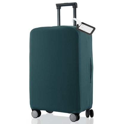 Travel Luggage Cover - Scratch-Resistant Fit 19-31 Inch, Avocado Green, XL(28-29 inch)