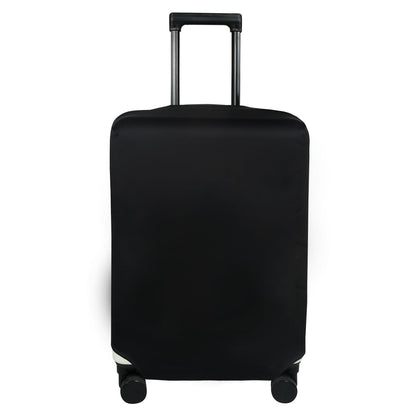 Explore Land Travel Luggage Cover Fits 23-26 inch Case (Black, M)