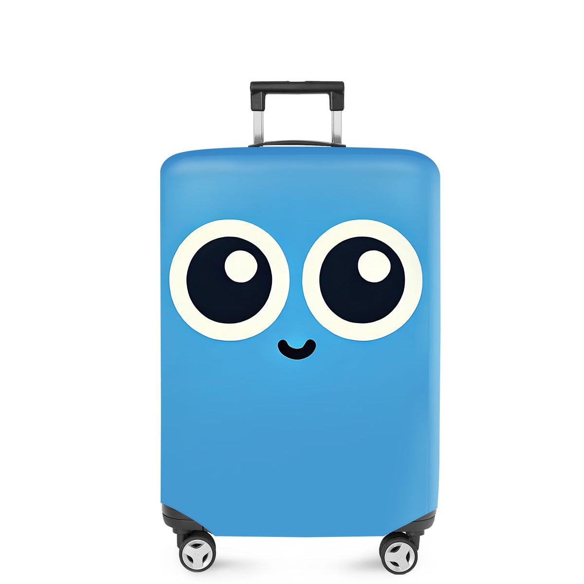 ANNA QUEEN Panda Family Luggage Cover, Cute Panda Design Suitcase Protector, Stretchable Washable Travel Sleeve for 28-30 Inch Luggage