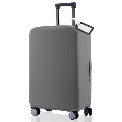 Travel Luggage Cover - Scratch-Resistant Fit 19-31 Inch, Avocado Green, XL(28-29 inch)