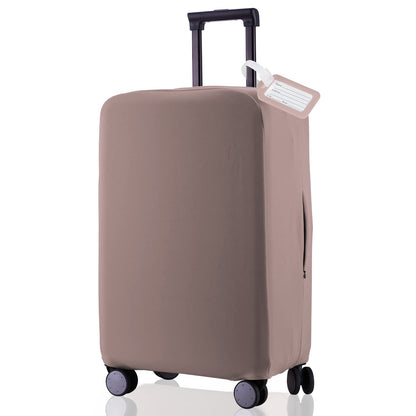 Travel Luggage Cover - Scratch-Resistant Fit 19-31 Inch, Avocado Green, XL(28-29 inch)