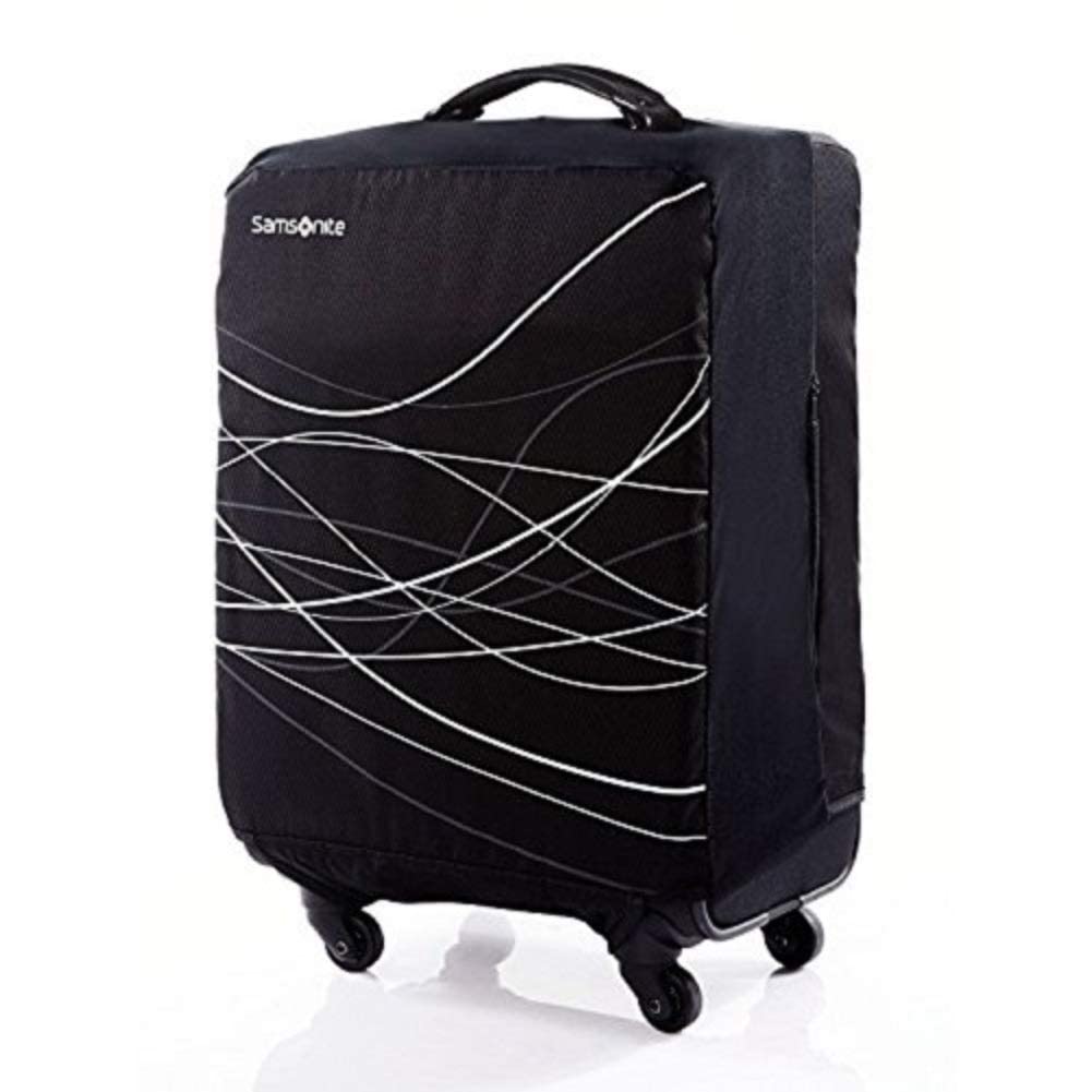 Samsonite Printed Luggage Cover, Black, Large