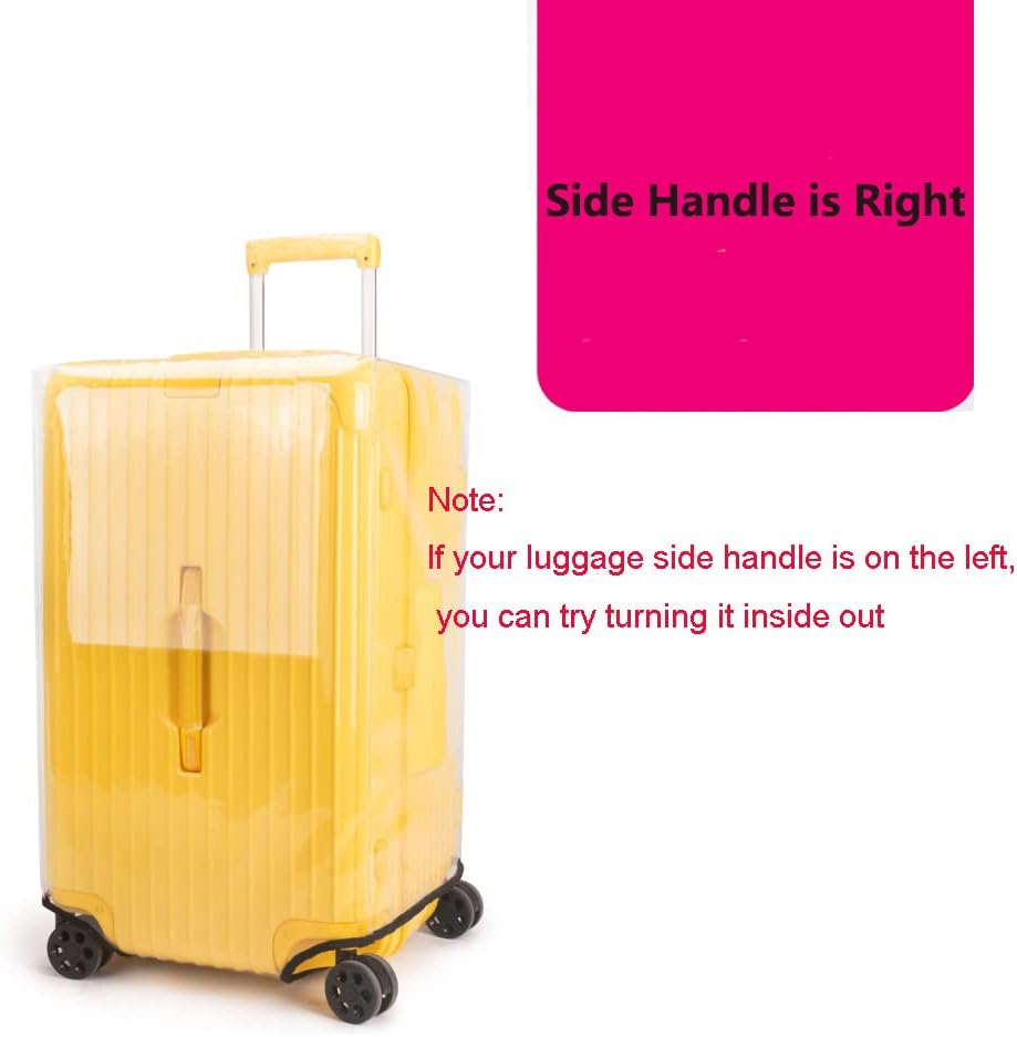 Luggage Cover Suitcase Cover Protector Luggage Protector Suitcase Cover Clear Trunk Luggage Covers for Suitcase (Transparent, 32inch)