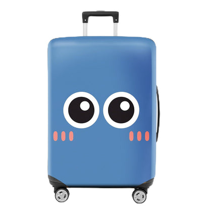 Colorful Geometric Luggage Cover, Abstract Suitcase Protector