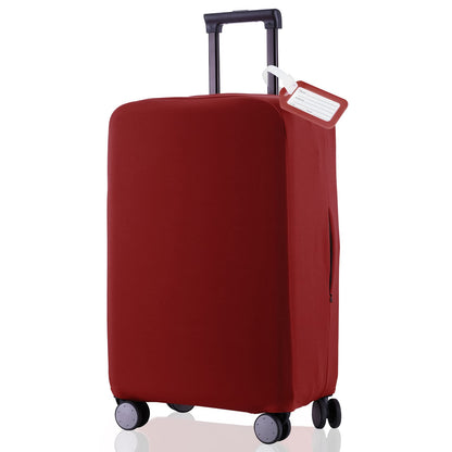 Travel Luggage Cover - Scratch-Resistant Fit 19-31 Inch, Avocado Green, XL(28-29 inch)