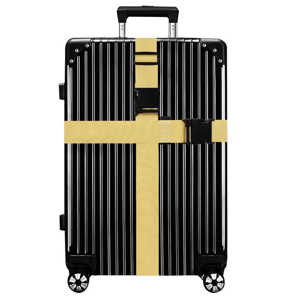 Luggage Straps for Suitcases TSA Approved-2 Pack Bright Personalized Luggage Belt Strap for Suitcase/Carry On Bag Luggage Accessories for Travel (Gradient)