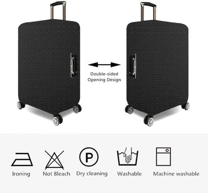 Travel Luggage Cover Protector, Washable Suitcase Protector Anti-scratch Spandex Baggage Covers Fits 23-25 Inch Luggage