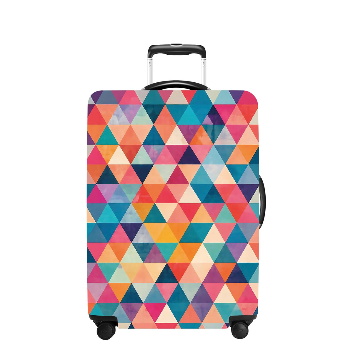 Pink Butterfly Luggage Cover Washable Suitcase Protector Anti-scratch Suitcase cover Fits 32-34 Inch Luggage XL