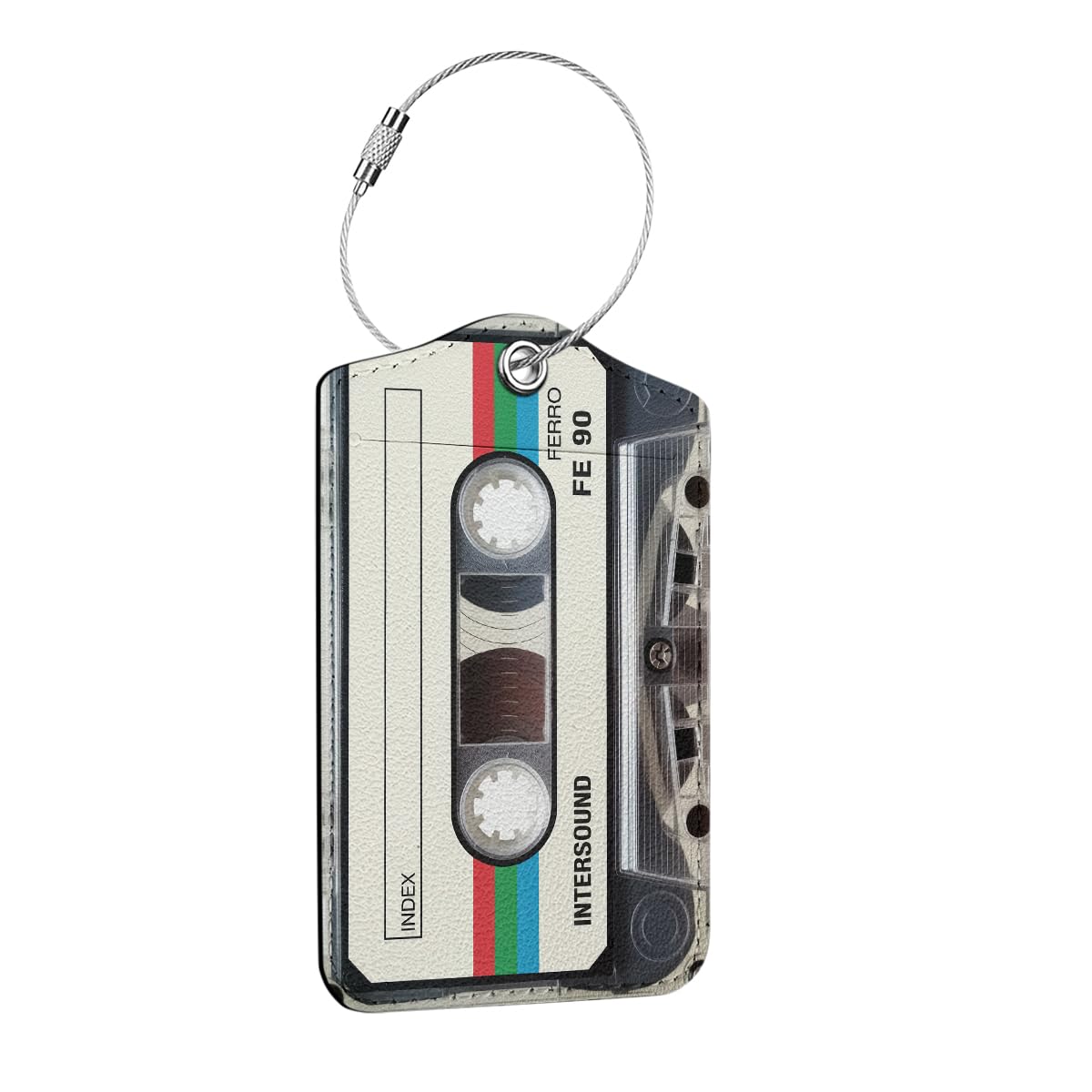 2 Pcs Funny Luggage Tag, Suitcase Tags with Privacy Flap and Metal Loop