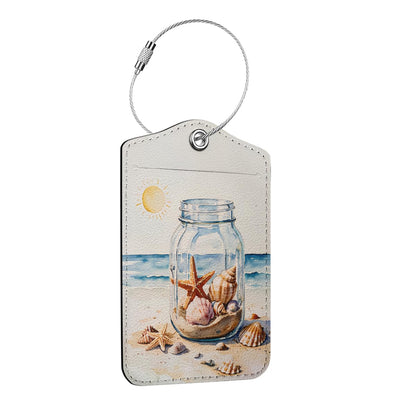 2 Pcs Funny Luggage Tag, Suitcase Tags with Privacy Flap and Metal Loop