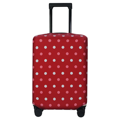 Explore Land Elastic Luggage Cover Suitcase Protector (Gray Wave, XL)