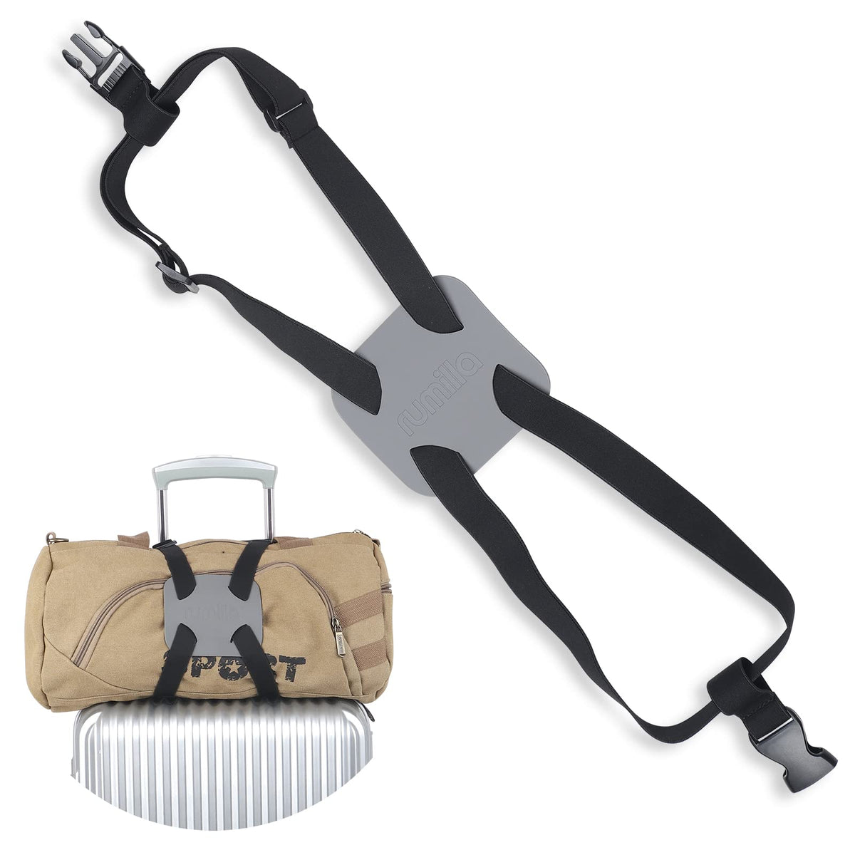 Luggage Straps Bag Bungee, Luggage Bungee - Luggage Straps Suitcase Adjustable Belt-(Blue-2)