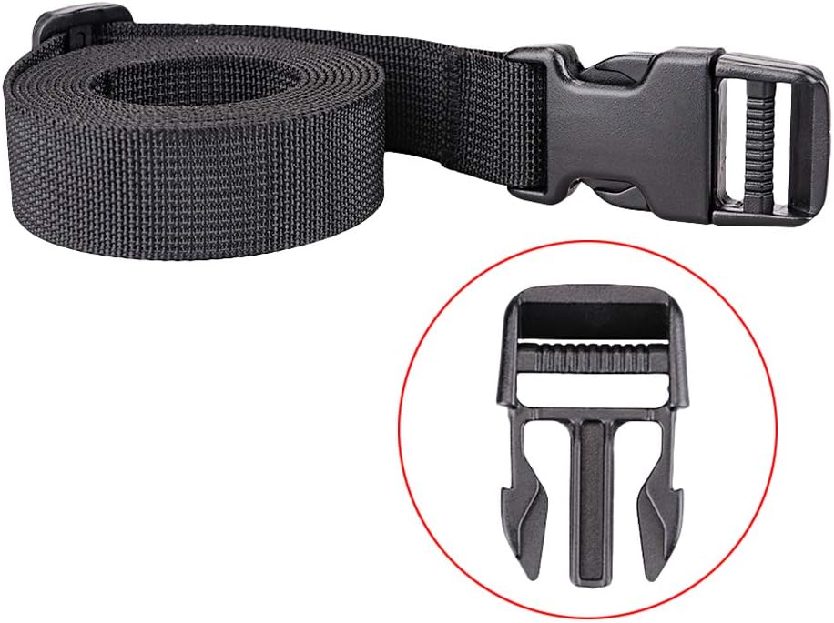 MAGARROW 78" x 1" Strap Buckle Packing Straps Adjustable 1-Inch Belt
